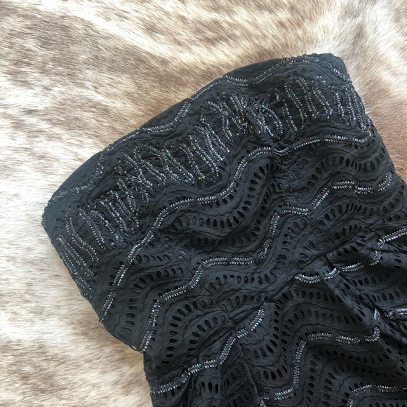 Vintage Italian Strapless Dress - Picture 3 of 7